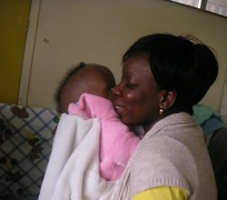 Visiting Baby Baraka at KNH